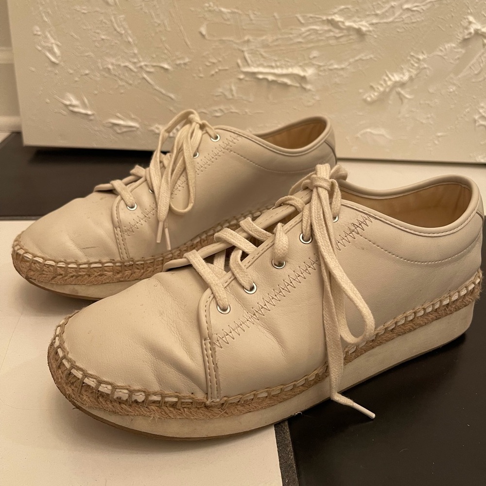 Zara Leather Espadrilles